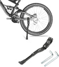 Bike Kickstand for Adult Bicycle, Adjustable Aluminum Bicycle Stand for 24–29 Inch Bikes, Easy Install Replacement Kickstand