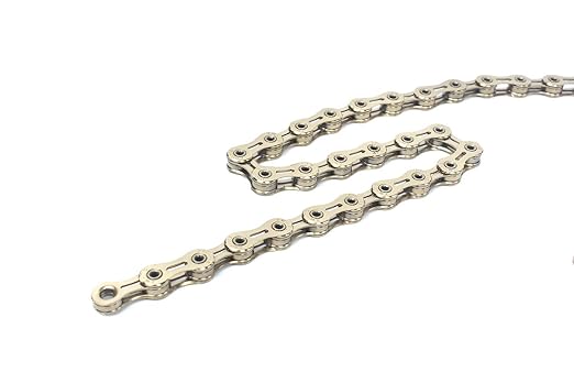 PYC SP1101 11-Speed Bike Chain, 116 Links (116L), Super Lightweight Hollow-Pin Bicycle Chain for Mountain (MTB) & Road Bikes, Compatible with Shimano, SRAM, Campagnolo (DLC Gold)