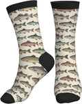 Crew Athletic Socks Funny Crazy Casual Sports Novelty Dress Socks for Women Men Running Hiking