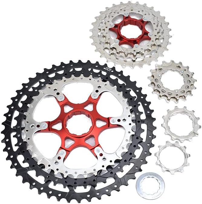 Bibike 10 Speed MTB Groupset 10-50T Cassette & Chain & 1x10 Speed Rear Derailleur & Shifter