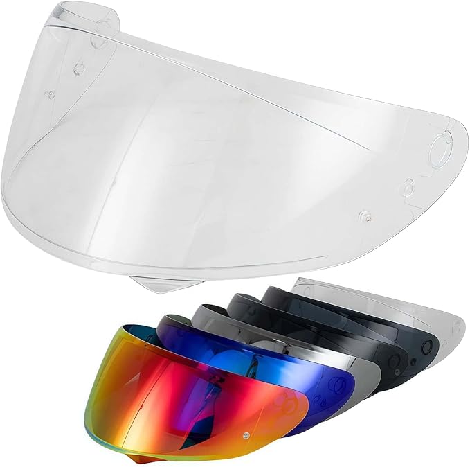 HJ-34P Visor Shield Replacement,HJC C10 Motorcycle Helmet Visor Compatible with HJ-34P HJC C10 UV Protection (Clear)