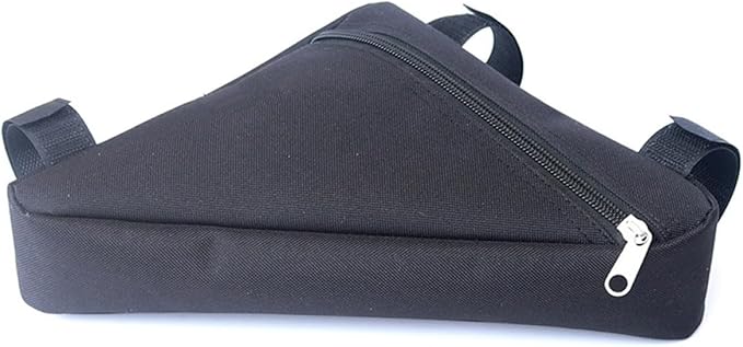 Multi-function Mountain Bike Frame Tool Bag Portable Polyester Bicycle Top Tube Storage Pouch for Cycling Repair and Travel