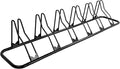 CyclingDeal Bike Rack Floor Parking Bike Stand for up to 6 Bicycles | Indoor, Home & Garage Storage Rack | Stable & Secure Bicycle Stand w/ Tire Grooves Up to 29", Holding Plates & Custom Spacing