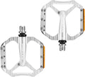 ROCKBROS Mountain Bike Pedals Aluminum 9/16" Sealed Bearing Lightweight Platform for Road Mountain BMX MTB Bike