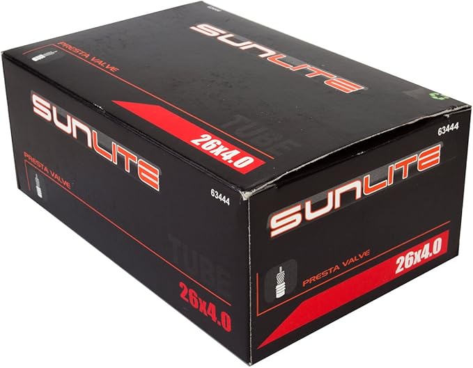 Sunlite Standard Presta Valve Bicycle Tubes