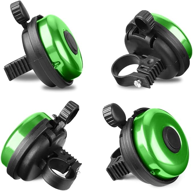 Accmor Classic Bike Bell, Aluminum Bicycle Bell, Loud Crisp Clear Sound Bicycle Bike Bell for Adults Kids