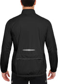 Little Donkey Andy Men's Cycling Jackets Reflective Packable Running Jacket Windproof Water-Resistant for Hiking Biking
