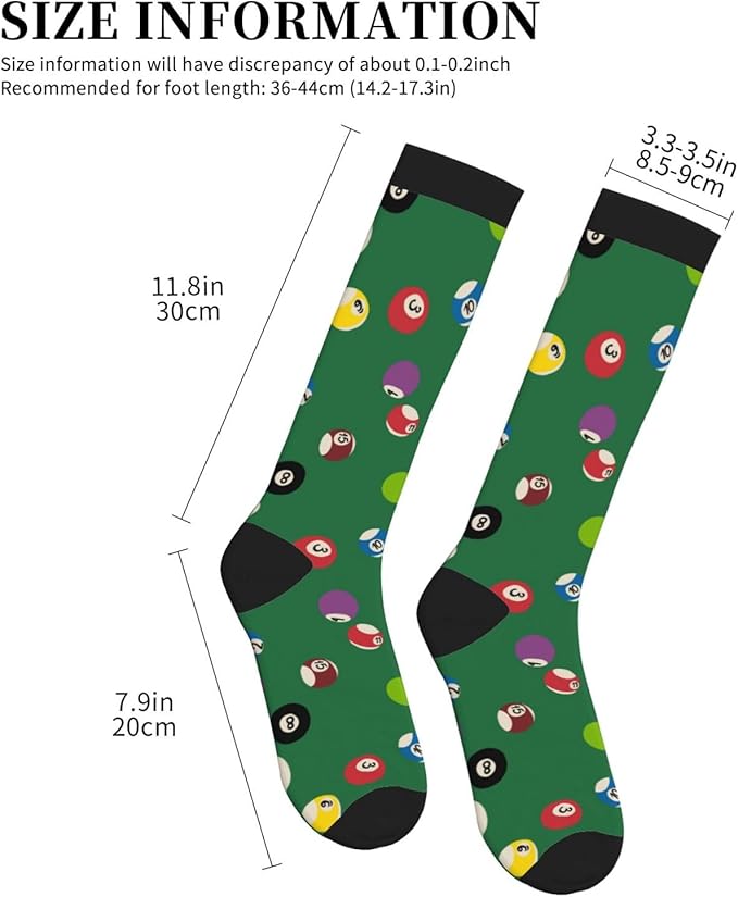 bassyil Compression Socks for Women & Men Circulation 15-20 mmHg Knee High Best Support for Nurses Travel Running Athletic