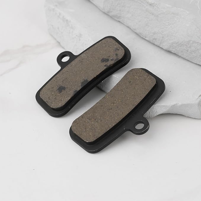 2 Pairs Resin Disc Brake Pad with Spring and Pin Q10Ys HD-M74 Q13RS Compatible with Tektro Orion 4