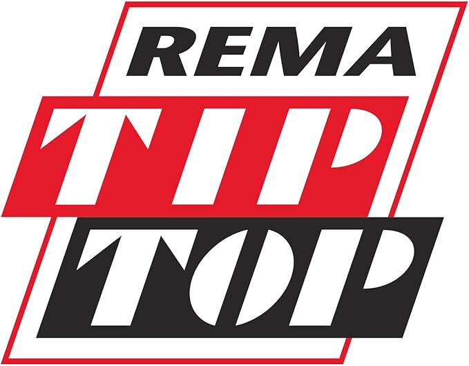Rema Tip Top No. F0-P Tube Patch, 16 mm Round Vulcanizing Bike Patches for Tire Inner Tube Repair, Red Edge Patches, 100 Count