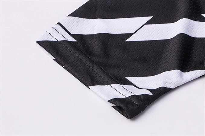 Cycling Jersey Men USA Summer Bike Short Sleeve 3-Pockets Breathable Quick-Dry Shirt S-3XL