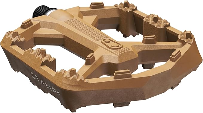Crankbrothers Stamp Flat MTB Pedals - Size-Specific, Lightweight, Versatile, Durable Bike Pedals