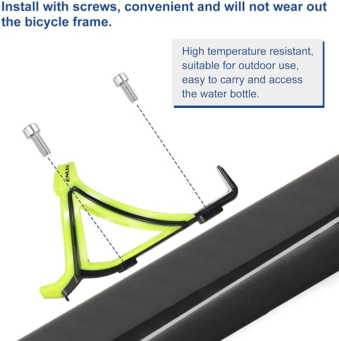 HARFINGTON Bicycle Water Bottle Holder Lightweight Bike Bottle Cages Cycling Cup Holder for MTB Road Gravel