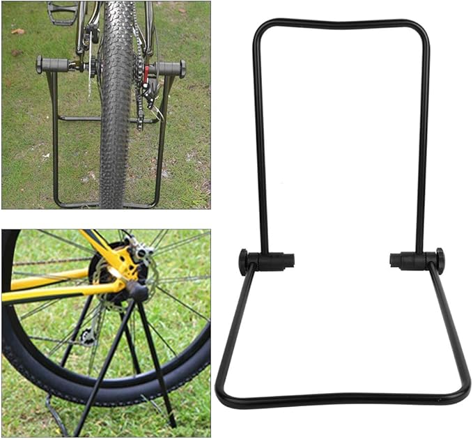 Cocoarm Repair Stand Floor Type Parking Rack Stand Floor Parking Rack Adjustable Height, Foldable Mechanic Repair Rack Stand for Storage