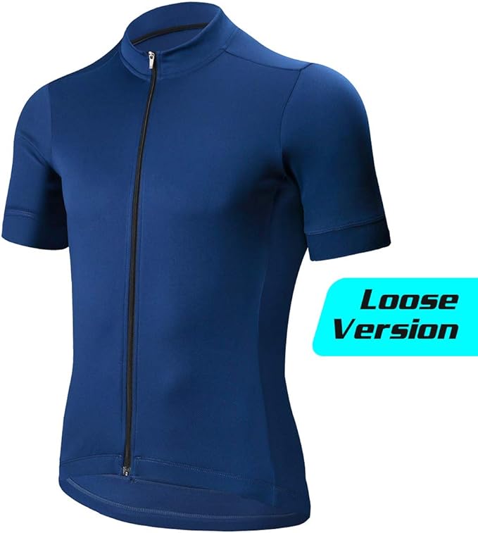 CATENA Men's Cycling Jersey Short Sleeve Shirt Running Top Moisture Wicking Workout Sports T-Shirt