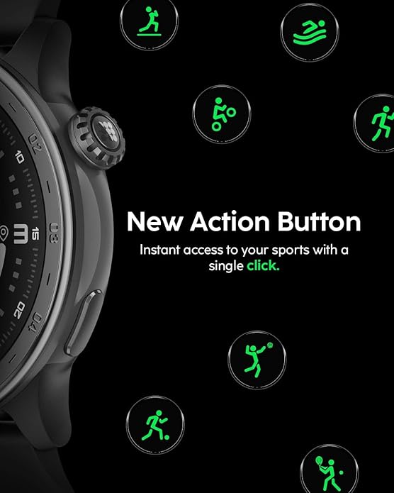 Cubitt AURA 2 Smartwatch, 1.43” AMOLED, Phone-Connected GPS, VITA AI Assistant, AI Coach, Readiness & Sleep Scores, 100+ Sports Modes, 3ATM Water Resistant, Up to 8-Day Battery