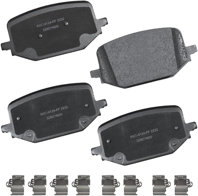 Bendix Premium SBC2232 Ceramic Rear Brake Pads for Ford Explorer 2024-2020