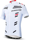 Men's Cycling Jersey Short Sleeve Bike Shirts Bicycle Jacket with Pockets