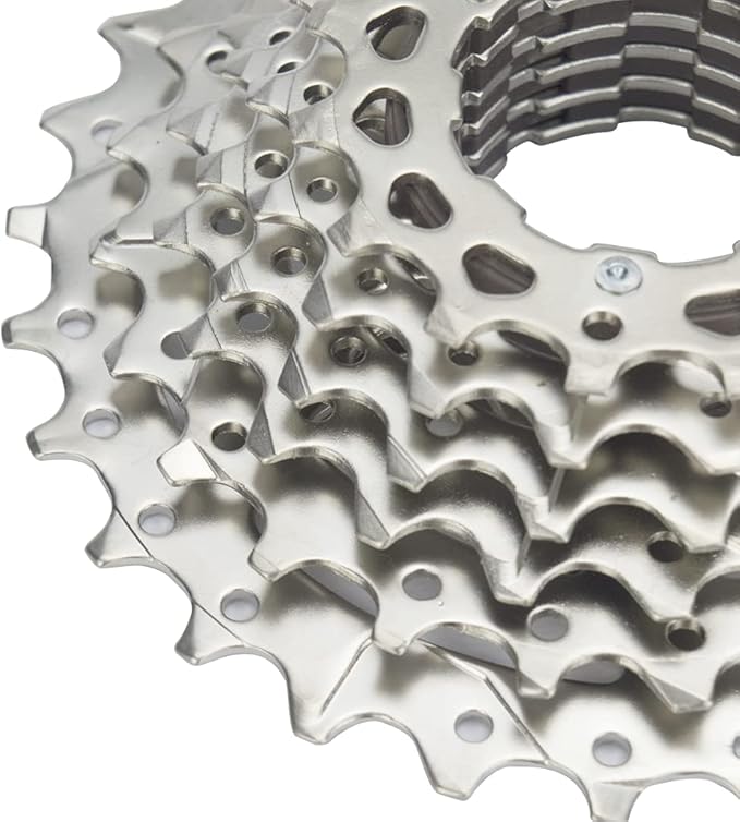 CYSKY 8/9/10/11/12-Speed Cassette 11-25T/28T/32T/34T/36T/40T/42T/46T/50T/52T Bike Sprocket Freewheel Compatible with Shimano, Sram HG Hub, Fit for Mountain Bike, Road Bike, MTB Cassette