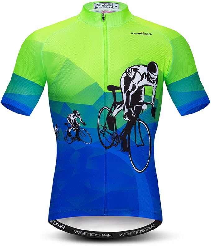 Men's Cycling Jerseys Summer Breathable Bicycle Shirts for Male Riding Clothing Quick Dry MTB Jersey