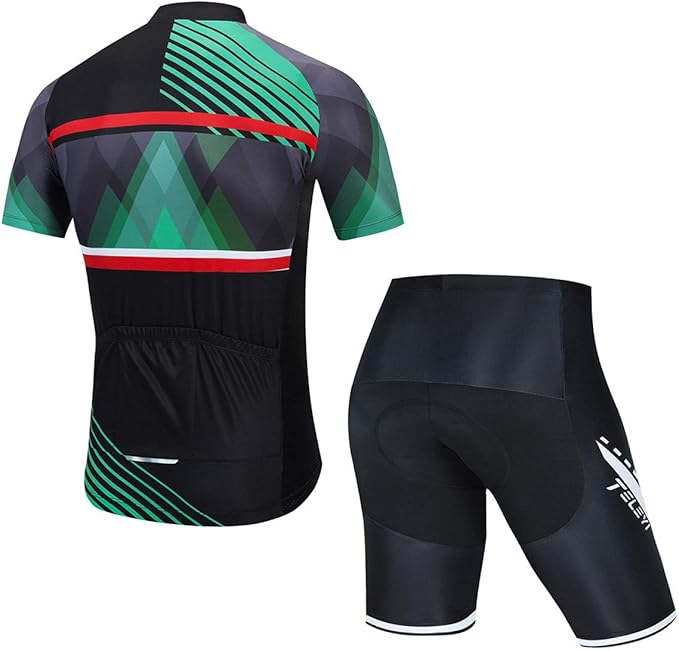 Cycling Jerseys Sets Short Sleeve Bike Clothing Suits Bicycle top Men MTB Jersey Breathable Summer