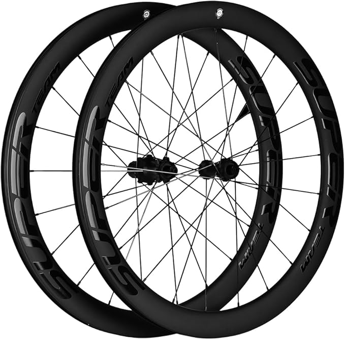 SUPERTEAM Carbon Disc Wheel 50T-28 Tubeless 700C Bike Wheels