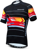 Hotlion Summer Cycling Jersey Men Mountain Bike Jersey Quick Dry Bicycle Shirt Short Sleeve Cycling Clothing