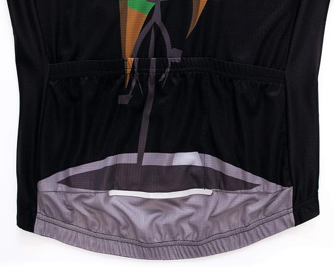 Men's Cycling Jerseys Tops Biking Shirts Short Sleeve Full Zipper Bike Clothing