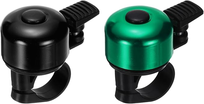 HARFINGTON Bike Bell Mini Bicycle Bell with Loud Crisp Clear Sound Bike Ring Bell Aluminum Bike Accessories