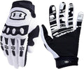 Seibertron Unisex BMX MX ATV MTB Racing Mountain Bike Bicycle Cycling Off-Road/Dirt Bike Gloves Road Racing Motorcycle Motocross Sports Gloves Touch Recognition Full Finger Glove