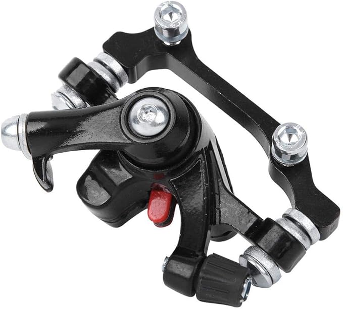 Mountain Bike Disc Brakes, Lightweight Aluminum Alloy Front Rear Disc Brakes, Disc Brake Caliper 160/180mm, for Trail Riding Off Road Commuting Cyclists