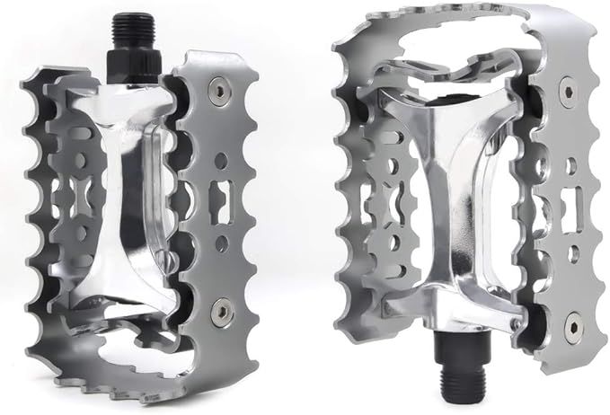 MTB Pedals Mountain Bike Pedals 9/16 Sealed Bearing,Aluminum Antiskid Durable Bicycle,Bike Platform Pedals Lightweight for BMX MTB