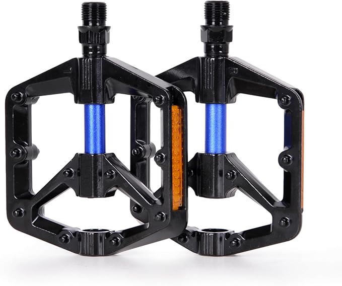 TRIFOX Mountain Bike Pedals, Ultra Strong CNC Machined 9/16" Cycling Sealed Bearing Pedals