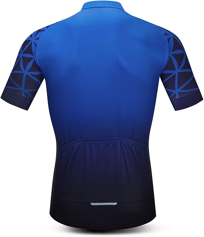 JPOJPO Men's Cycling Jersey Bike Shirt Short Sleeve MTB Summer Clothing Bicycle Tops Jacket S-3XL