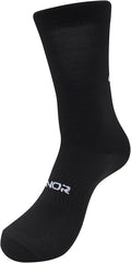 Unisex Back Logo Black Cycling Socks Black One size