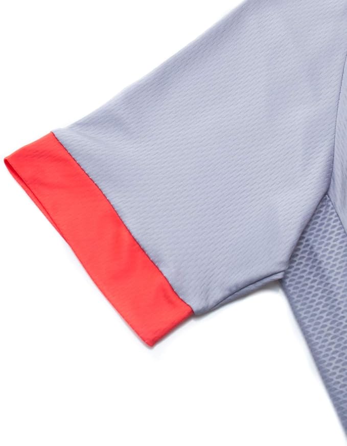 JPOJPO Men's Cycling Jersey Short Sleeved Mountain Bicycle Jerseys Breathable T- Shirt Tops S-3XL
