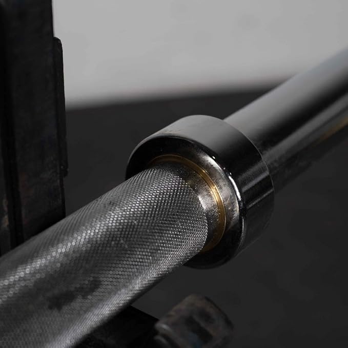 Titan Fitness Rackable EZ Curl Fat Bar, 48mm Shaft, Rated 1,000 LB, Chrome Finish