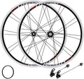 20in Folding Bike Wheelset, Aluminum Alloy 74-130mm Wheelset, V Brake 7-11speed Light BMX Bicycle Wheels