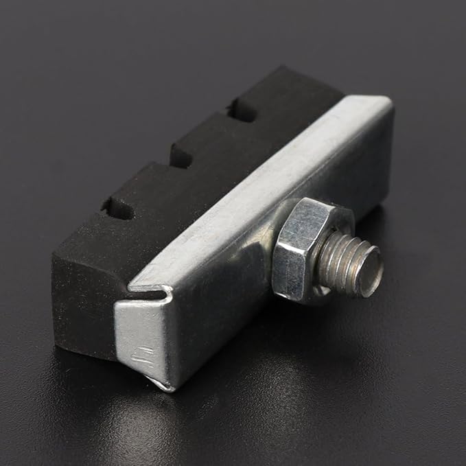 2 Pcs Bike V Brake Pads Rubber Shoes Black Blocks MTB Road Bike Accessories, Bike Accessories Set, Bike Accessories Bag for Men Women, Brake Parts