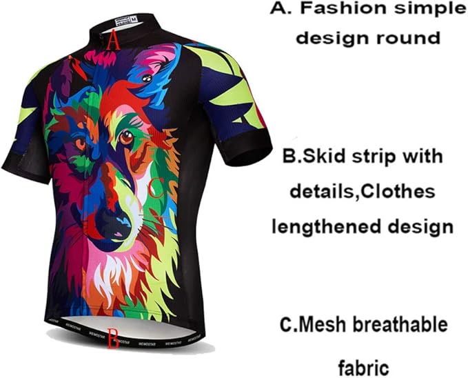 Cycling Jersey Men Set Road Short Sleeve Quick Dry Bike Padded Cycling Clothing Suit Bicycle Wear Summer