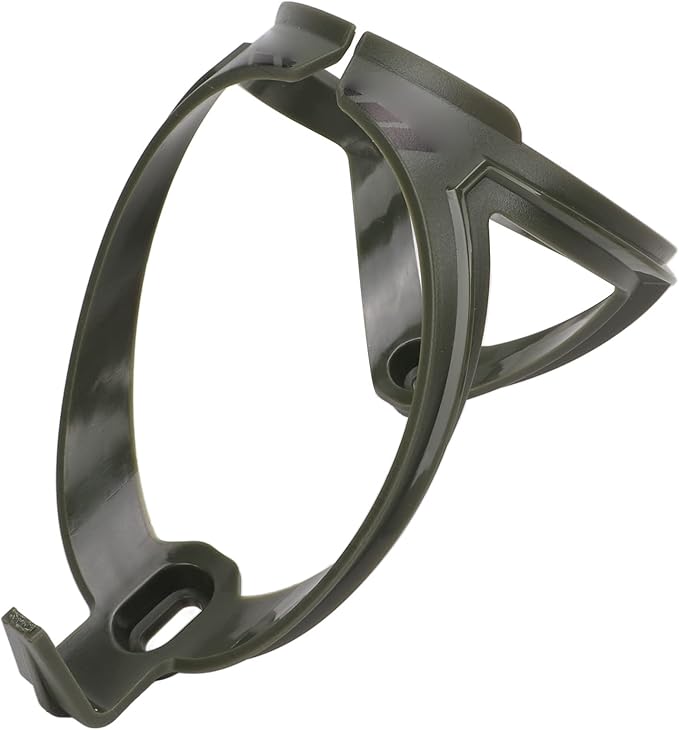 Bicycle Water Bottle Holder Cage Streamlined Design for Outdoor Cycling Road Mountain Bikes (Green)