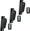 Bike Alarms,Bike Alarm Anti Theft, Bicycle Alarms with Remote,113dB Super Loud Bicycle Vibration Motion Sensor Siren Anti Theft Security System IP65 Waterproof, 3Pack