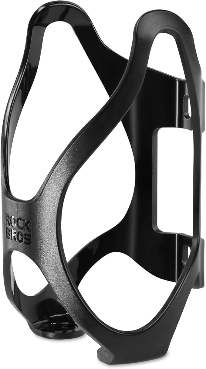 ROCKBROS Bike Water Bottle Holder,Lightweight Water Bottle Cage Universal Cycling for Road/Mountain/Folding Bikes,Fits 2.95 Diameter Bottles