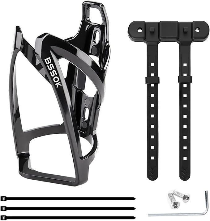 Bike Water Bottle Holder Ultra-Light Bicycle Bottle Cages with Cage Mounting Base for Road MTB Bikes