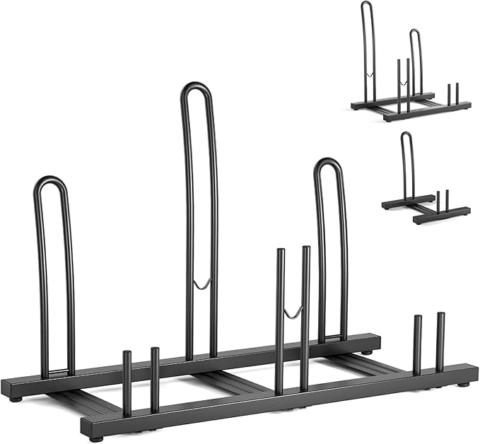 CXWXC 3/5 Bikes Stand Rack - Bike Storage Parking Racks Indoor/Outdoor - Bicycle Stand Garage for Parking Mountain Road Hybrid Bike, Fits Wheels up to 2.4" (on floor for 3 bikes)