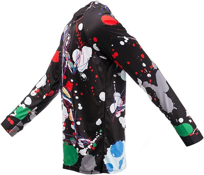 Cycling Jersey Long Sleeve Men's Mountain Bike Motocross Jersey Long Sleeve MTB T-Shirt