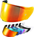 Helmet Visors Face Shield Replacement,For Assault/Rapid/Stream Helmet Visor Accessories (Chrome Red)