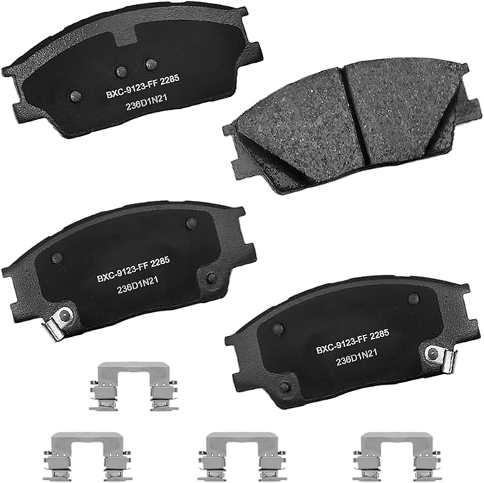 Bendix Premium SBC2285 Ceramic Front Brake Pads for Hyundai Venue 2024-2020, Kia Soul 2023-2020