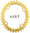 DJC Bike Chainring 104mm BCD Round/Oval MTB 104BCD 30T to 52T 7/8/9/10/11/12 Speed Narrow Wide Tooth Aluminum 7075 Super Lightweight 30T 32T 34T 36T 38T 40 42 DH XC Trail Fat Bike Ebike