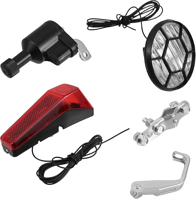 Bike Light Kit Front and Rear LED Lights with Turn Signals Rechargeable for Mountain and Dirt Bikes Cycling Safety Accessories